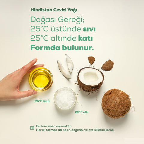 Arifoğlu Hindistan Cevizi Yağı 200 ml (Soğuk Sıkım) - Arifoğlu Online