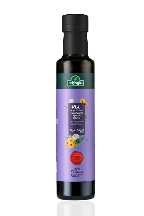 Arifoğlu RGL (Civan Perçemi-Hayıt Tohumu-Aynı Safa-Biberiye) Ekstraktı 225 ml - Arifoğlu Online