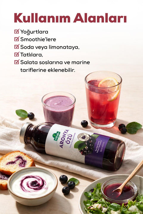 Arifoğlu Aronya Özü 250 ml Soğuk Sıkım %100 Saf