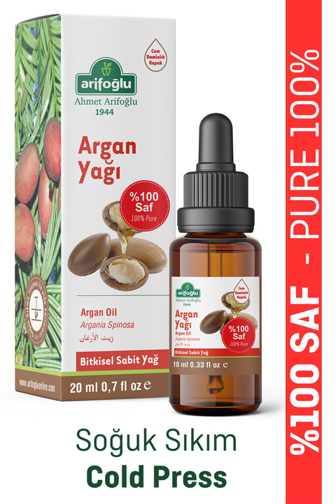 Arifoğlu Argan Yağı 10ml %100 Saf Ve Doğal Argan Oil - Arifoğlu Online