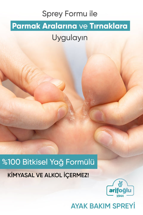 Arifoğlu Ayak Bakım Spreyi 30 ml. - Arifoğlu Online