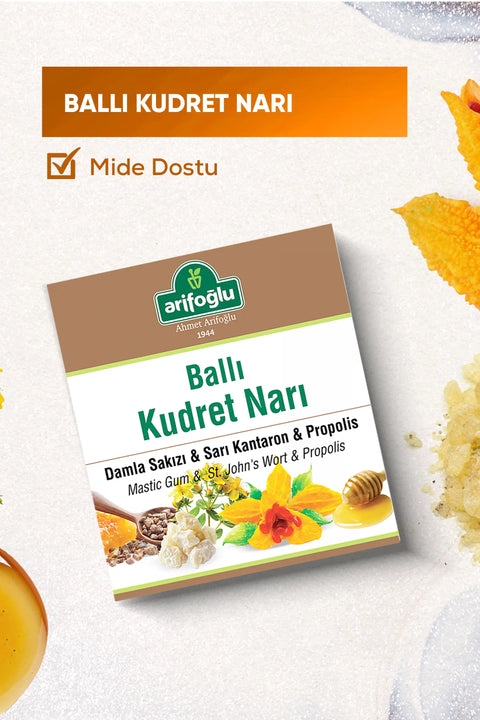 Arifoğlu Ballı Kudret Narı Macunu 460gr - Arifoğlu Online