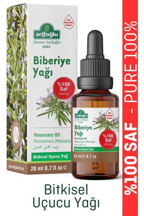 Arifoğlu Biberiye Yağı 20ml %Saf ve Doğal Rosemary - Arifoğlu Online