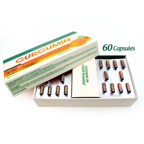 Curcumin 60 Tablet Zerdeçal Ekstresi Takviye Edici Gıda - Arifoğlu Online