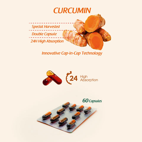 Curcumin 60 Tablet Zerdeçal Ekstresi Takviye Edici Gıda - Arifoğlu Online