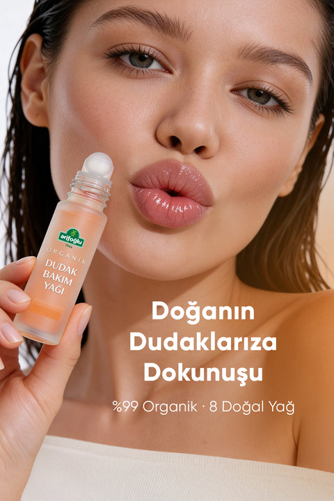 Arifoğlu Organik Dudak Bakım Yağı Lip Oil 10 ml - Arifoğlu Online