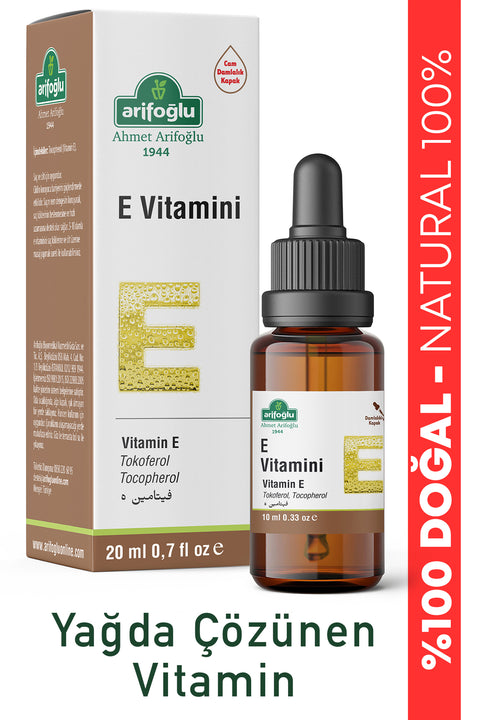 Arifoğlu E Vitamini 10ml - Arifoğlu Online