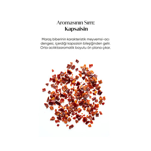 Arifoğlu Maraş İpek Pul Biber Orta Acı 100 gr. - Arifoğlu Online