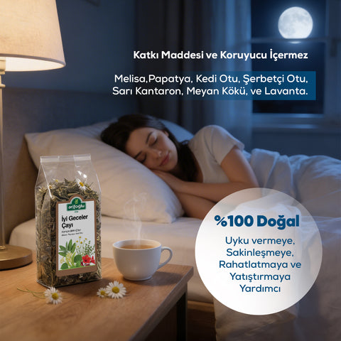 Arifoğlu İyi Geceler Çayı 80gr - Arifoğlu Online