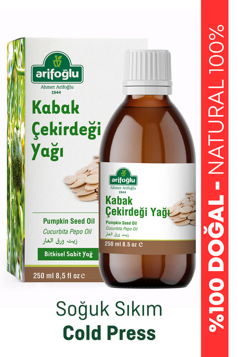 Arifoğlu Kabak Çekirdeği Yağı 250ml - Arifoğlu Online