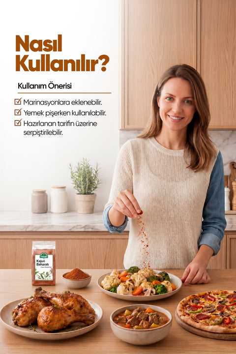 Cajun (Kajun) Baharatı 100 gr. - Arifoğlu Online