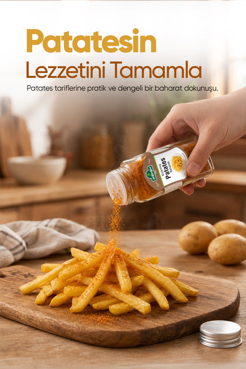 Arifoğlu Kızarmış Patates Baharatı Cam Şişe 75gr