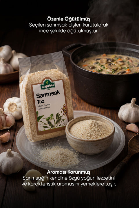 Sarımsak Toz 100 gr. - Arifoğlu Online