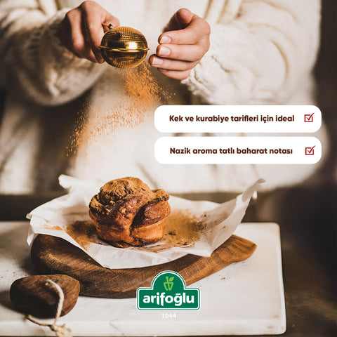 Arifoğlu Seylon Tarçın Toz 70 gr. (Öğütülmüş) Glutensiz, %100 Doğal - Arifoğlu Online