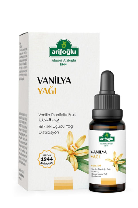 Arifoğlu %100 Saf Ve Doğal Vanilya Uçucu Yağı 10 ml - Arifoğlu Online
