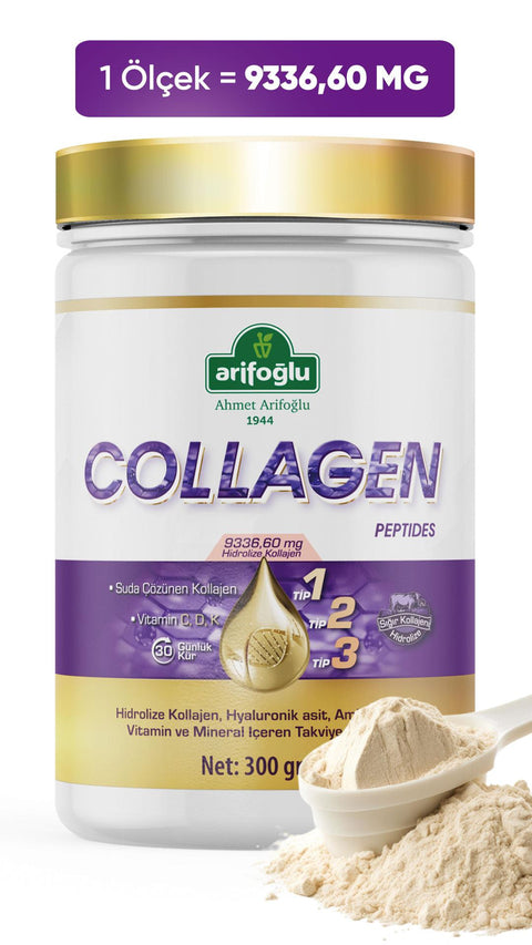 Arifoğlu Collagen Peptides (Kolajen) 300 gr Takviye Edici Gıda