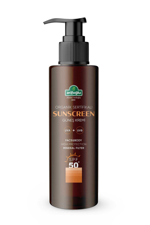 Arifoğlu Organik Sunscreen Spf 50 Güneş Kremi 150 ml