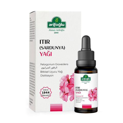 Arifoğlu Saf Sardunya Itır (Geranium) Yağı 10 ml